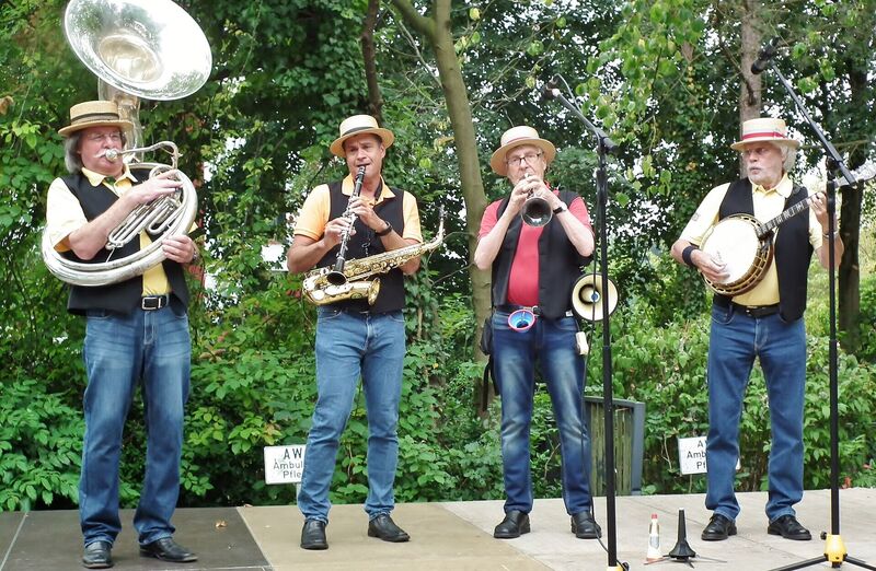 Die "Friends of Dixieland." Foto: Reinhardt/AWO Essen